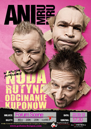 Kabaret Ani Mru Mru po raz pierwszy w Norwegii!