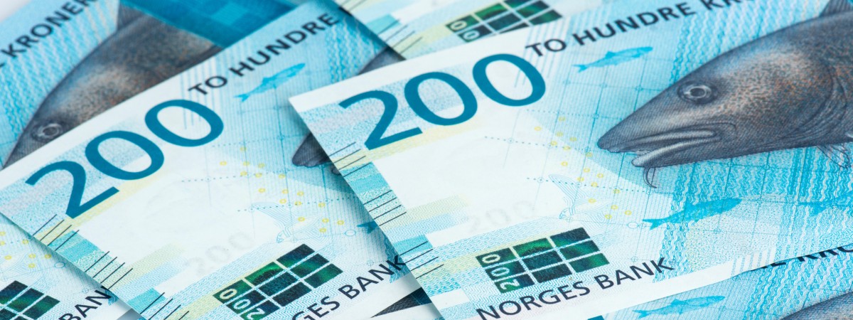 Bank Norweski przedstawia nowe banknoty. 