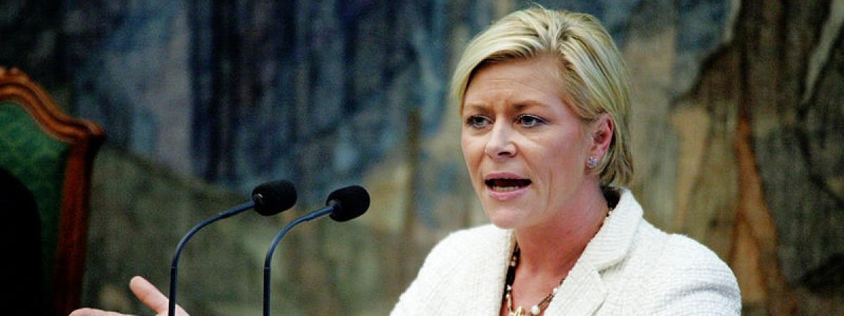 Siv Jensen znów grozi palcem imigrantom. Chce „wyprosić” z kraju oszustów podatkowych i nieuczciwych pracodawców