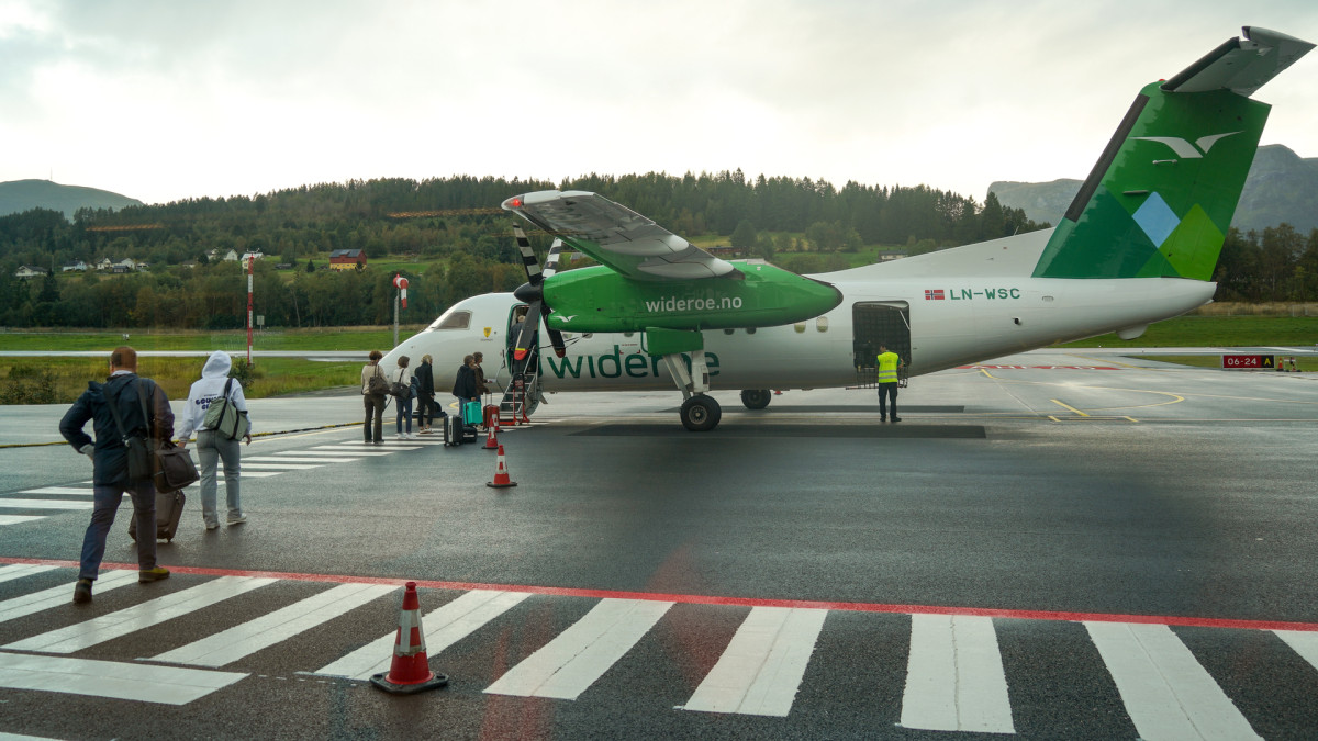 Ruch pasażerski w Norwegii rośnie. Do rekordu sprzed pandemii wciąż brakuje