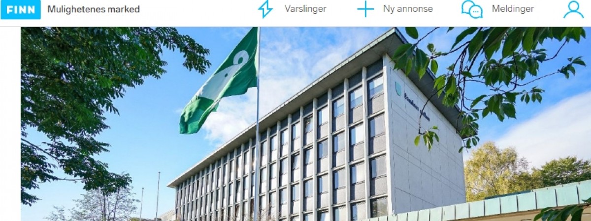 Niecodzienna oferta na popularnym portalu ogłoszeniowym. Gmina Sandnes sprzedaje… swój ratusz