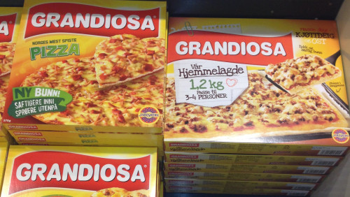 Pizza Grandiosa w wyjątkowej ofercie. Supermarkety rozpoczęły wojnę cenową na norweskie „danie narodowe”