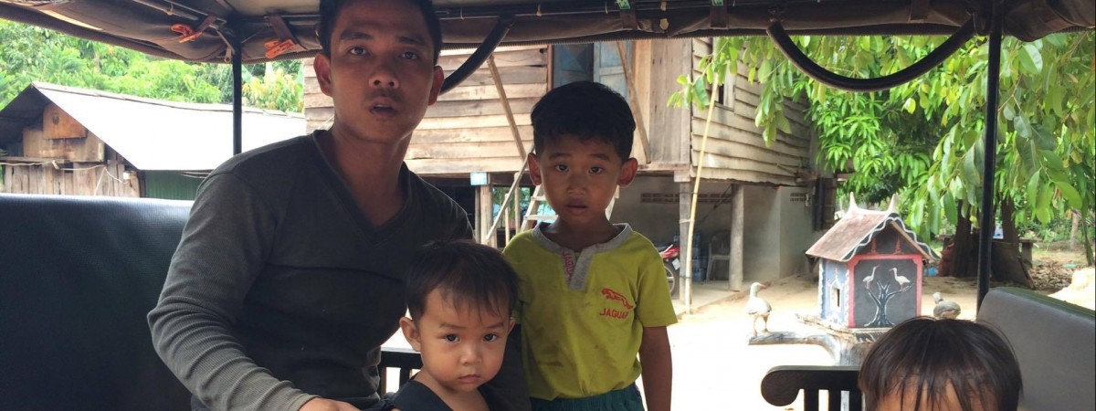 #PolakPotrafi: Tuk tuk dla Bunhaka. Tomek ze Stavanger chce odmienić życie Kambodżanina