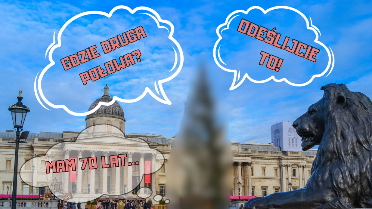 Jak wieziona Ryanairem, półmartwa, choinka z Wish… Norweski prezent znów pod ostrzałem krytyki Brytyjczyków