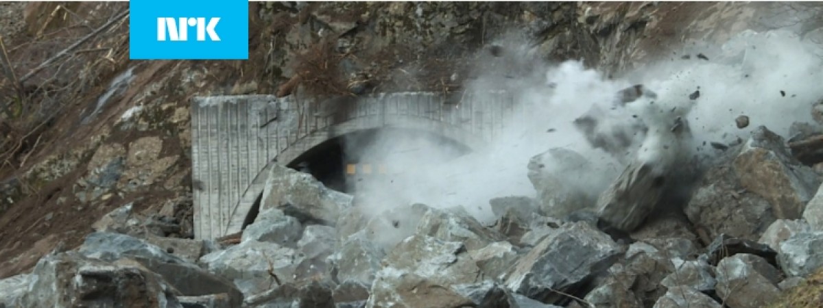 Årdal odcięte od świata? Ponad 5 tys. osób może jutro nie wyjechać z miasta