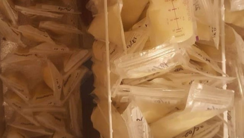 Trzyma w domu 100 litrów (!) zamrożonego pokarmu. Poprosiła internautów o pomoc