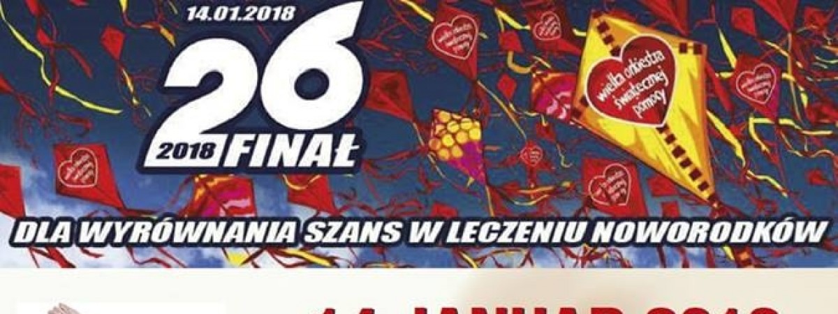 Wielkie odliczanie trwa! Finał Wielkiej Orkiestry Świątecznej Pomocy coraz bliżej