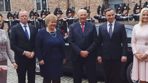 Gaz, łososie, kalosze Mette-Marit. Co polski prezydent przywiózł z wizyty w norweskim królestwie?