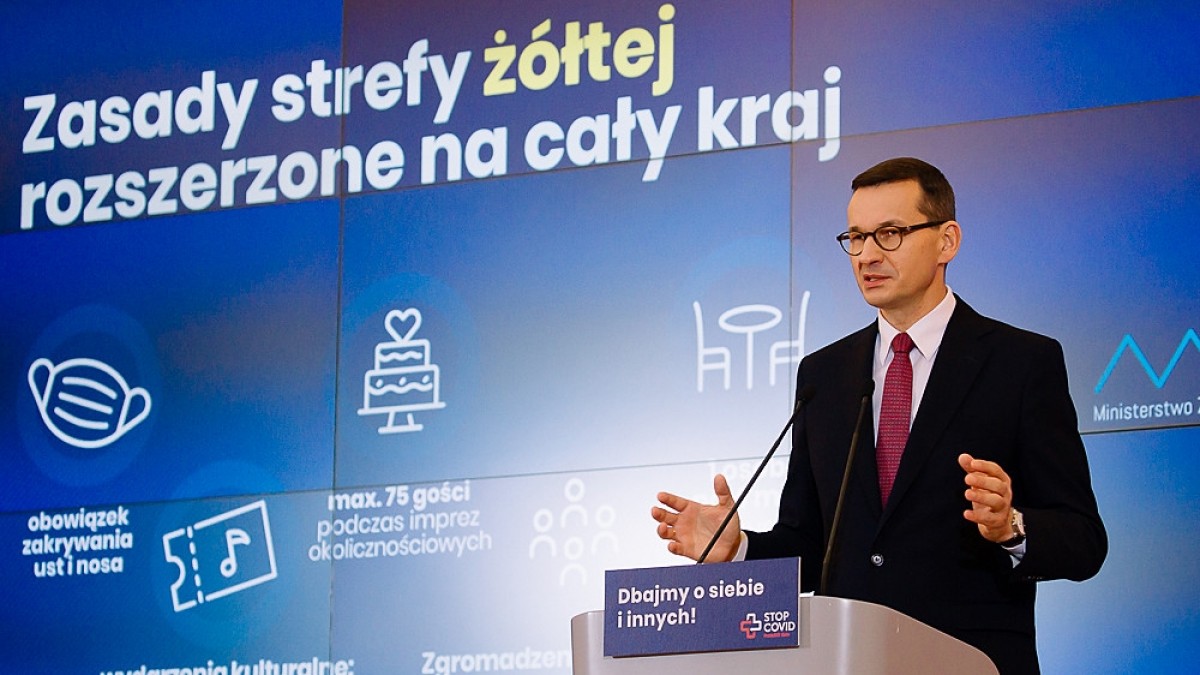 Nad Wisłę wracają obostrzenia: coraz trudniejsza sytuacja epidemiczna w Polsce