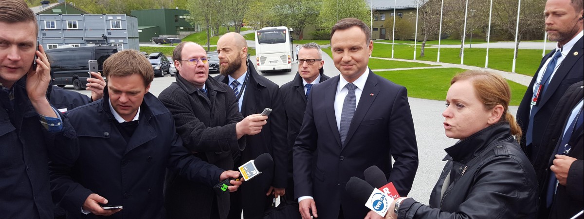 Ostatni dzień wizyty Andrzeja Dudy w Norwegii [RELACJA NA ŻYWO]