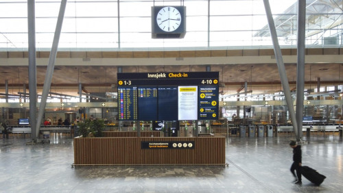 Avinor podlicza straty: spółka straciła 6 na 10 pasażerów