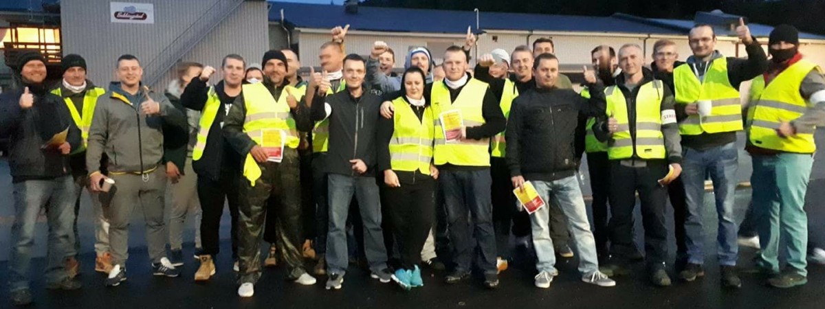 „Te umowy są w Norwegii nielegalne”: Polacy strajkują w norweskim zakładzie