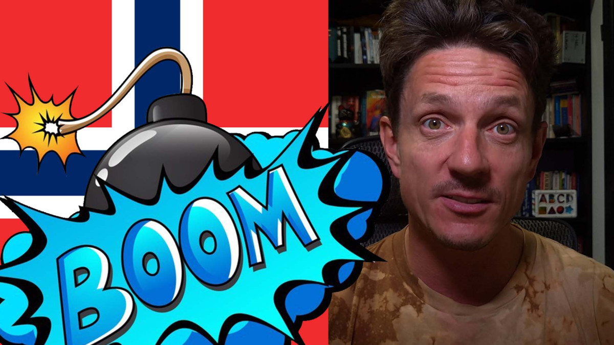 Wybuch granatu w centrum Oslo