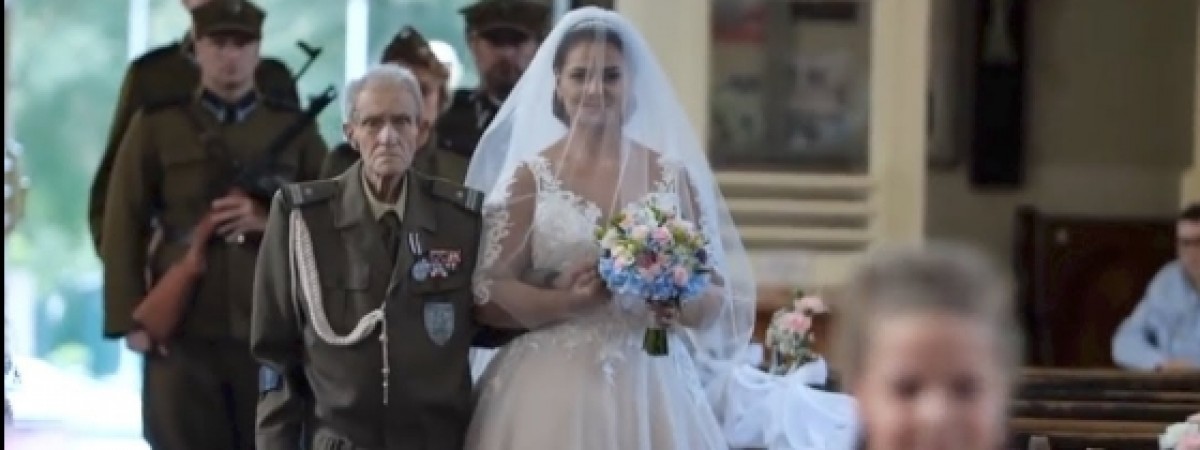 Powstaniec odprowadził wnuczkę do ołtarza. Odszedł dwa dni później