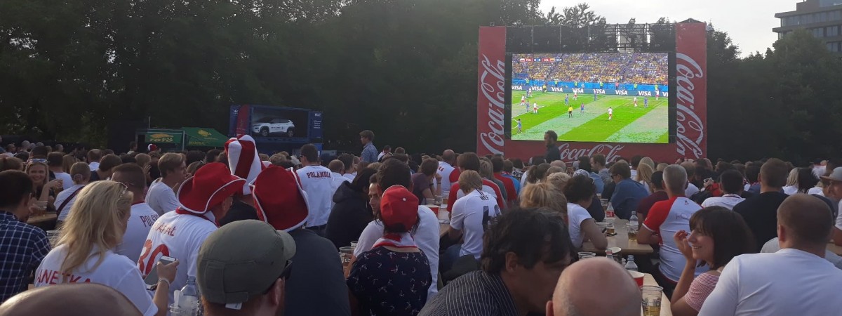 Polska-Kolumbia: jesteśmy w strefie kibica [GALERIA]