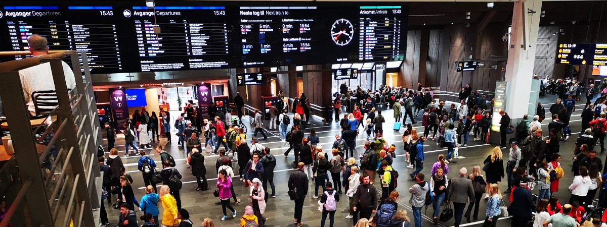 Problemów z pociągami ciąg dalszy: poszkodowani pasażerowie z okolic Oslo