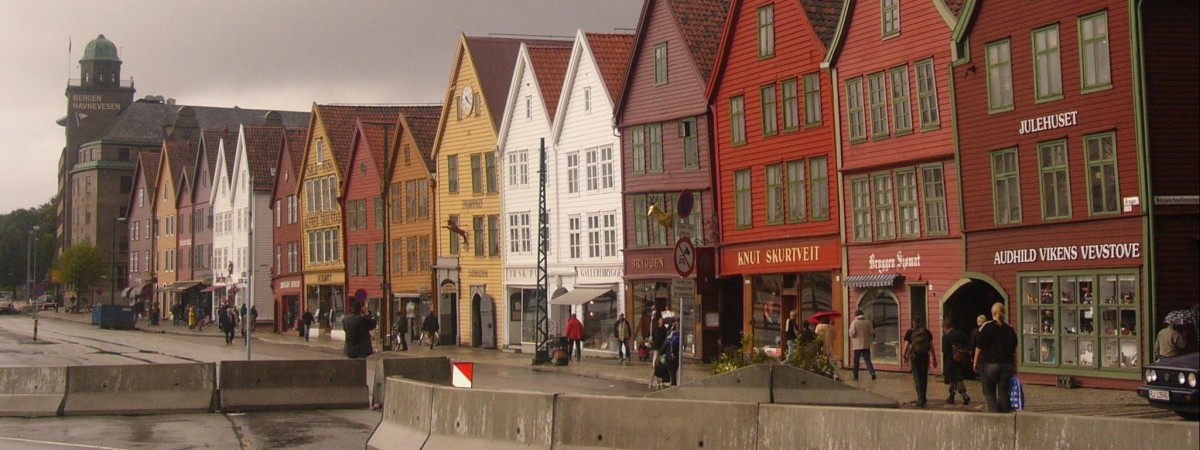 Deszczowy rekord w Bergen. Takich opadów nie było od dwudziestu lat