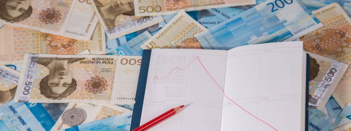 Korona norweska bliska rekordowo słabego kursu: tak źle nie było od przynajmniej 30 lat