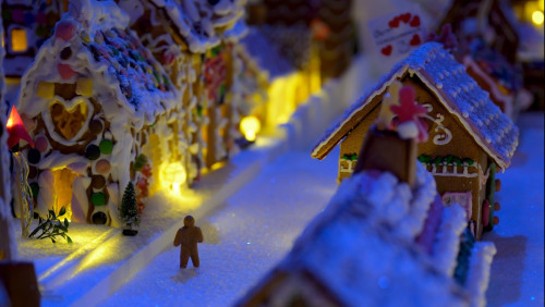 Największe piernikowe miasto świata wreszcie otwarte. Miniaturowe Bergen zaprasza do końca grudnia