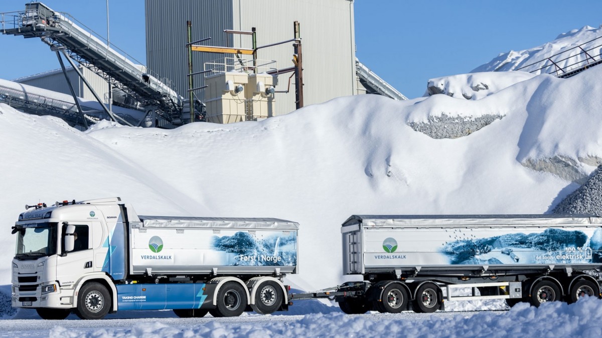 To największa ciężarówka elektryczna w Norwegii. Pozwoli zaoszczędzić prawie 60 000 litrów paliwa