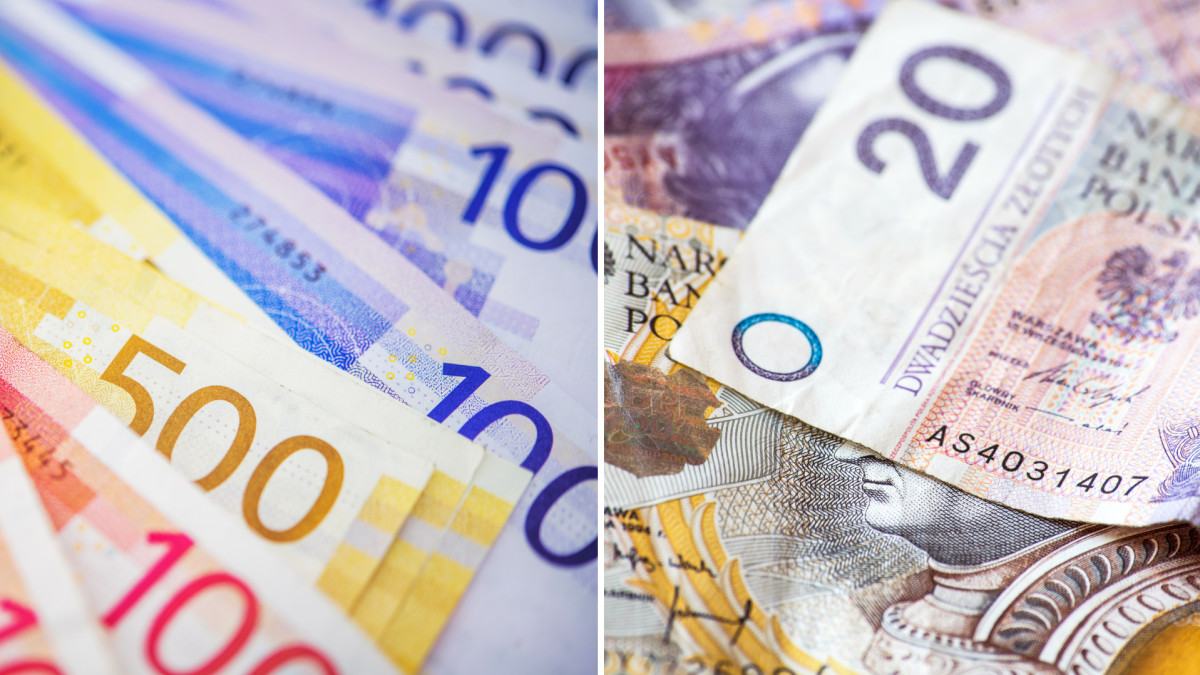 Złotówka, dolar i euro w odwrocie. Korona norweska z poprawą kursu