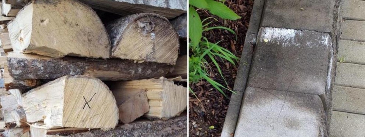 Ktoś narysował na twoim domu miniaturowe symbole? Policja radzi: miej oczy szeroko otwarte