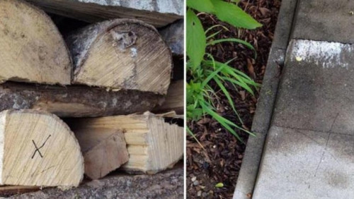 Ktoś narysował na twoim domu miniaturowe symbole? Policja radzi: miej oczy szeroko otwarte