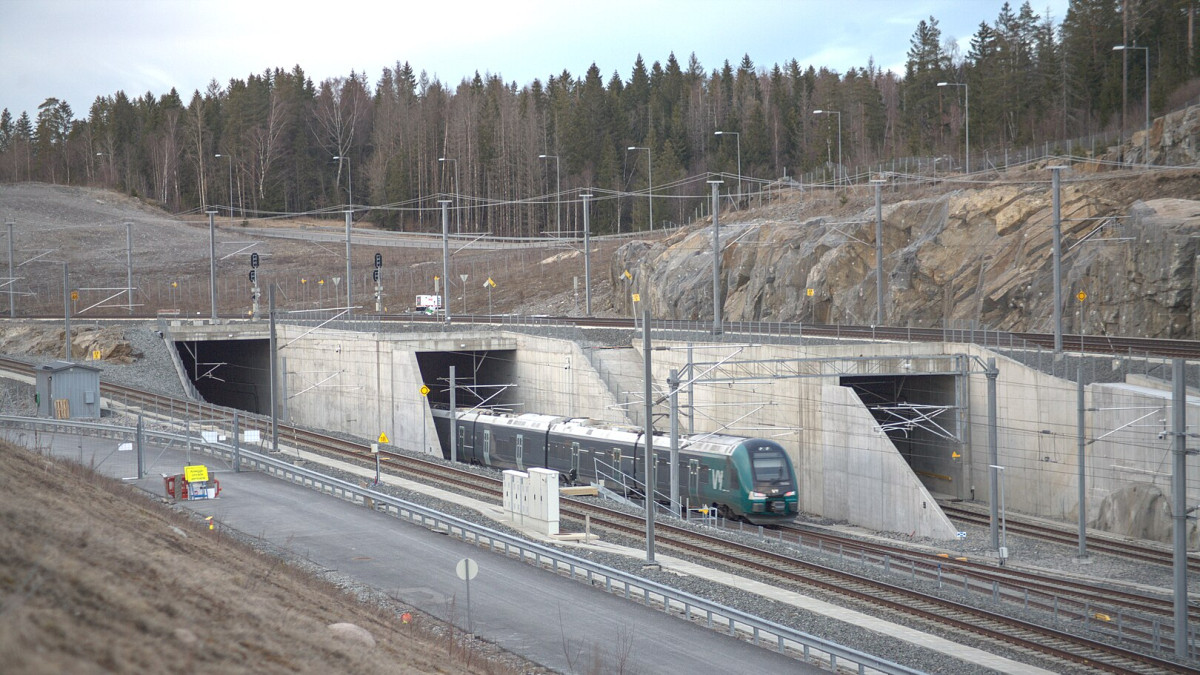 Jeden z przejazdów Follobanen znów zamknięty. Tunel między Oslo a Ski z awarią