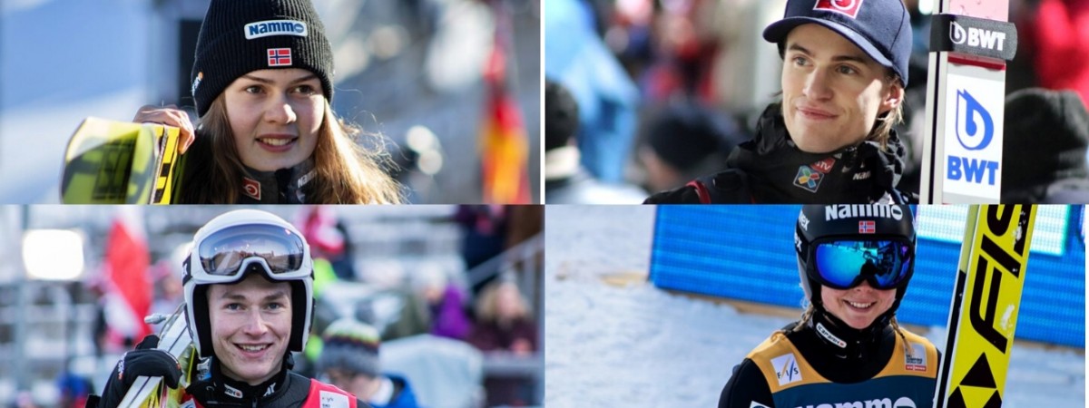 Kadra norweskich skoczków składa życzenia świąteczne po polsku [WIDEO]