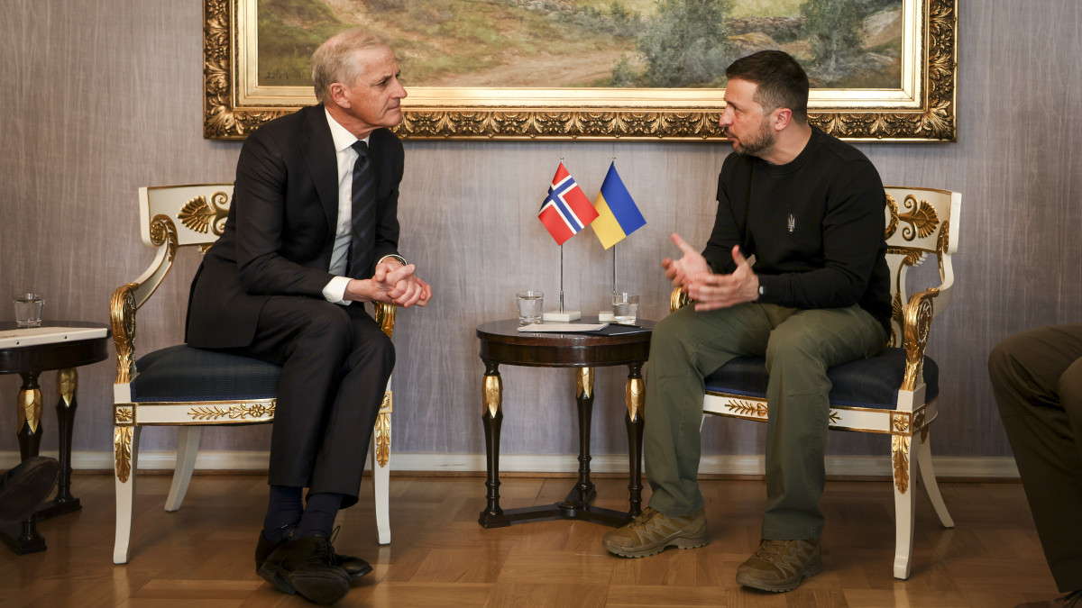 Wołodymyr Zełenski w Oslo. Pierwsza wizyta ukraińskiego prezydenta od wybuchu wojny