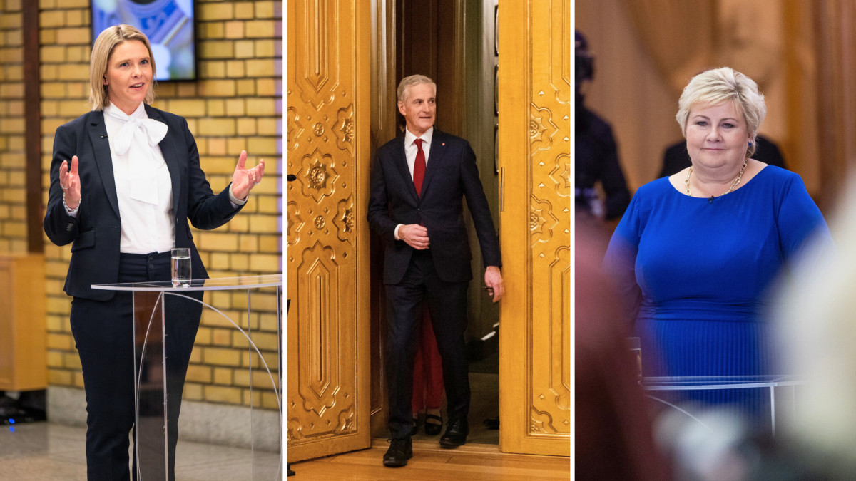 Erna Solberg i konserwatyści pójdą na dno? Była premier bez szans na zwycięstwo
