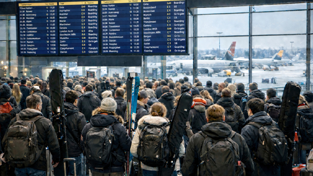 Rekordowy ruch w Norwegii. Samoloty wypełniają się do ostatniego miejsca