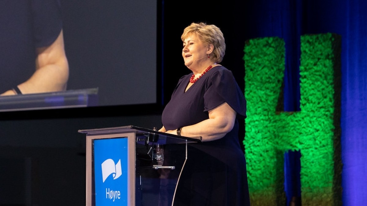 Erna Solberg znów chce być premierem. Obiecuje przywrócenie praw agencjom pracy