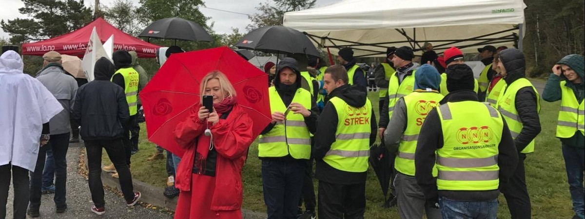 Strajk Polaków na Sotrze nadal trwa. Chcą, by traktowano ich na równi z Norwegami