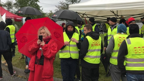 Strajk Polaków na Sotrze nadal trwa. Chcą, by traktowano ich na równi z Norwegami