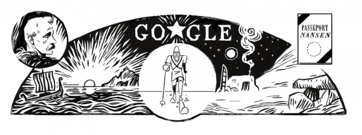 Kim był Fridtjof Nansen? Google świętuje urodziny legendarnego podróżnika [VIDEO]