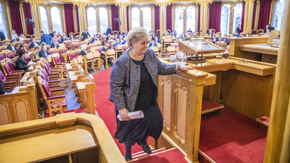 Nadciąga klęska Erny Solberg? Partia Pracy pewnie zmierza po zwycięstwo w wyborach