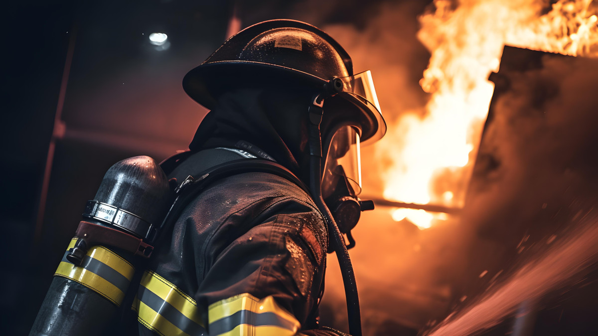 W norweskiej stoczni płonie prom. Jest ryzyko eksplozji i emisji toksycznych gazów