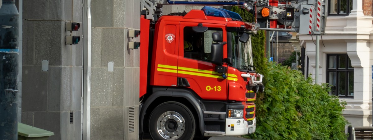 Płonie budynek w Oslo. Policja zatrzymała jedną osobę