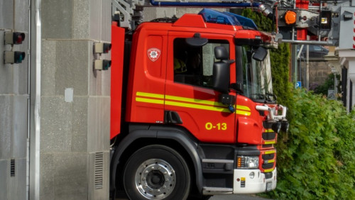 Płonie budynek w Oslo. Policja zatrzymała jedną osobę