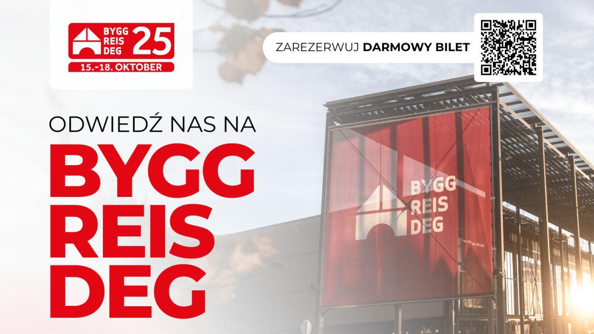 TRUST CLUB na największych targach budowlanych w Norwegii w dniach 15-18 października 2025 w Lillestrøm.