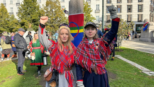 Demonstracja Samów w Oslo. Rząd od dwóch lat narusza prawa człowieka