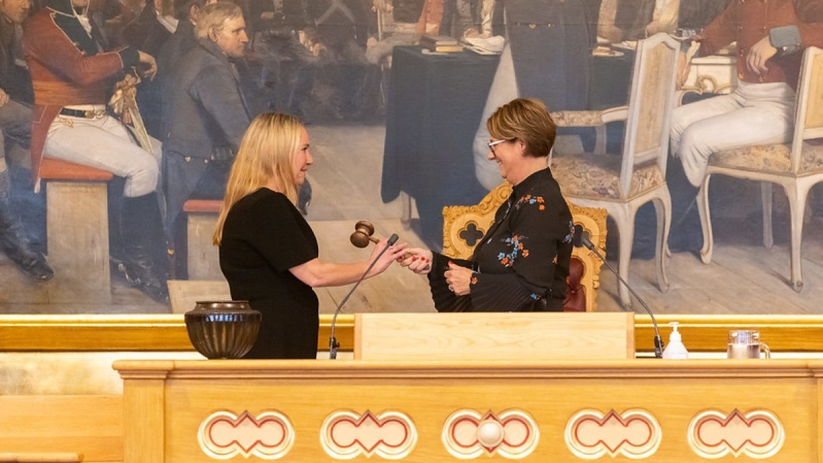 Pierwsze posiedzenie nowego Stortingu: po raz trzeci w historii izbą pokieruje kobieta