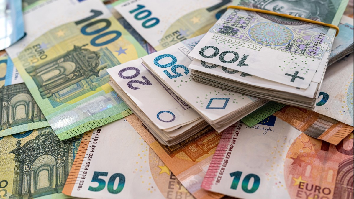 Złotówka zyskała po decyzji Rady Polityki Pieniężnej. Kolejne kłopoty korony na horyzoncie