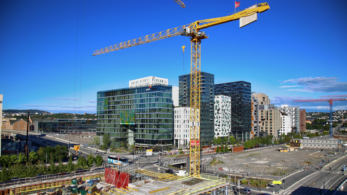 Wypadki przy pracy w Norwegii: najbardziej narażona branża budowlana