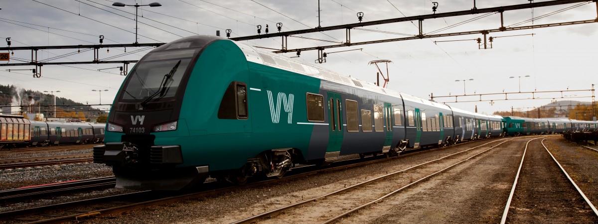 Duże zmiany na kolei w Østlandet: więcej połączeń i podwójne składy