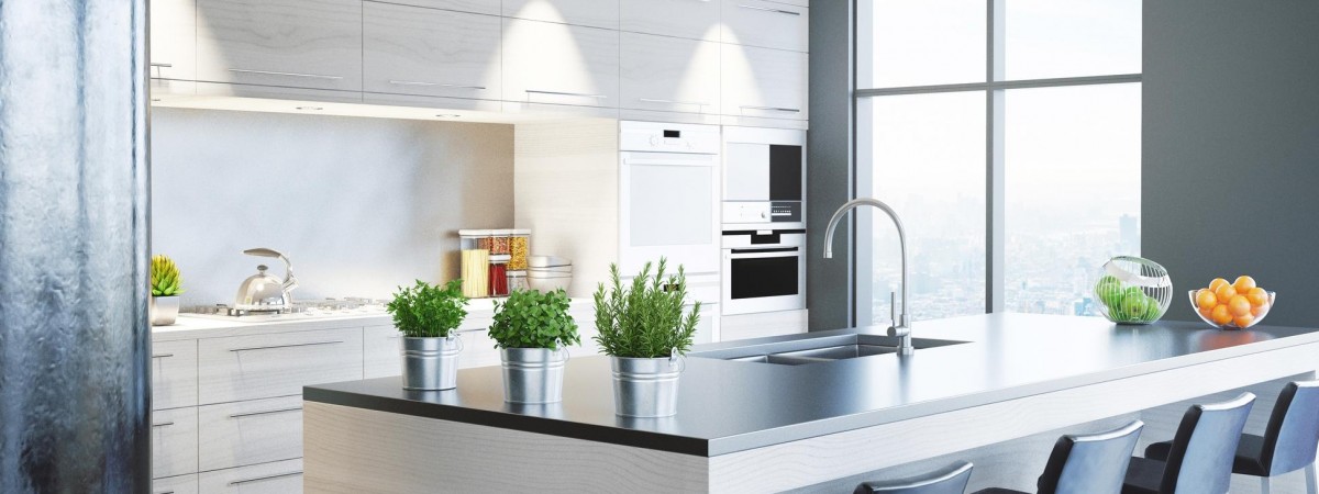 Trójkąt roboczy, czyli przepis na funkcjonalną kuchnię w skandynawskim stylu