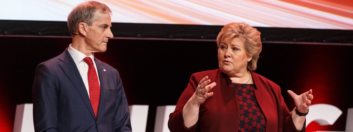 Trwa polityczna wojna o fotel premiera. Støre czy Solberg: kto z nich będzie rządził Norwegią? 