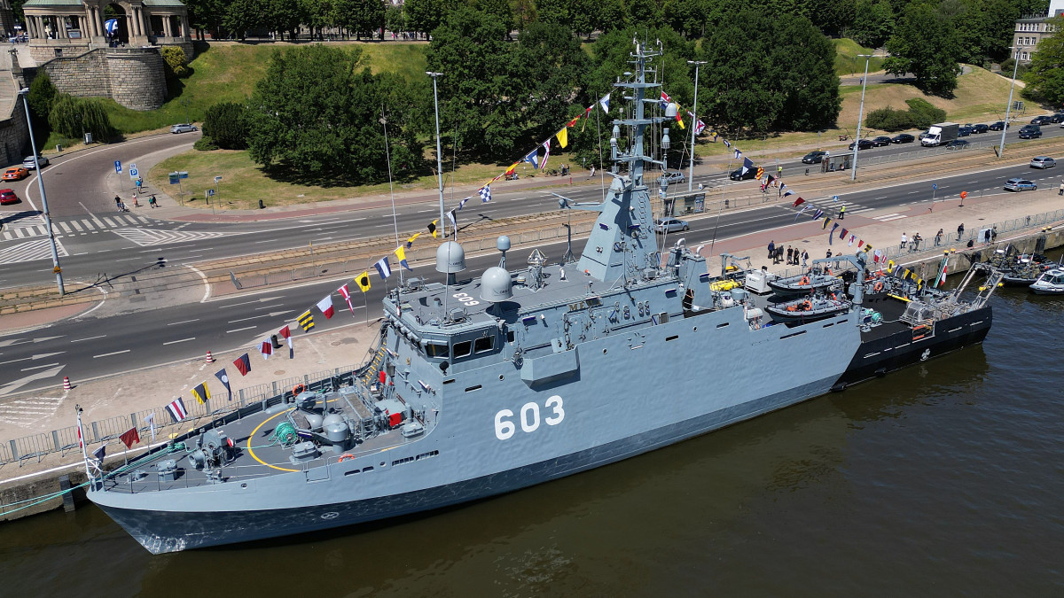 Polski okręt i norweski dron zadbają o bezpieczeństwo Baltic Pipe