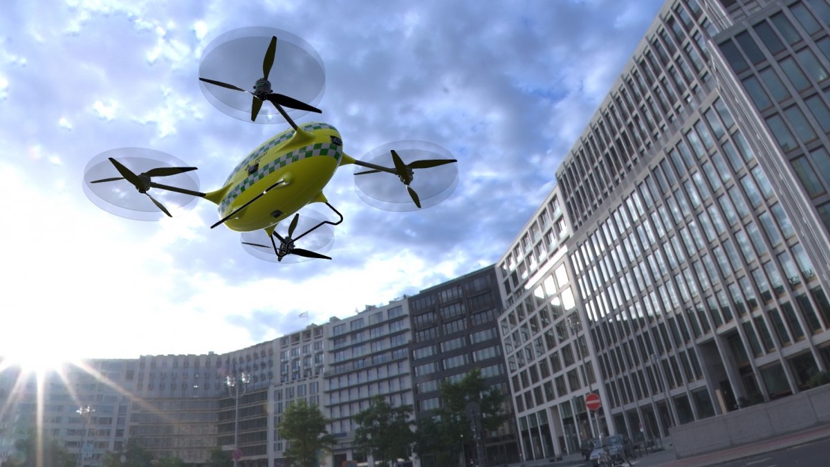 Dron do zadań specjalnych. Wspomoże służbę zdrowia